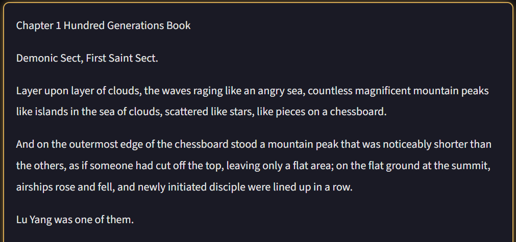 Translation result step screenshot